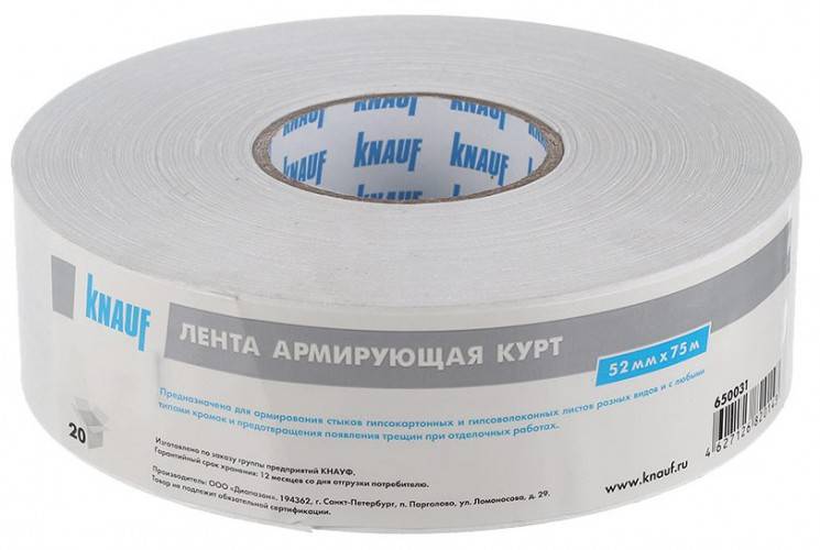 Лучшие производители бумажной ленты для швов гипсокартона