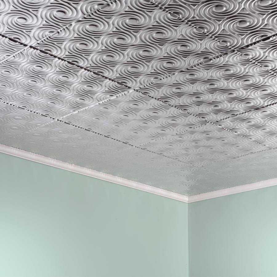 Плитка на потолок: из пенополистирола и бесшовная формата 3д, виды и размеры