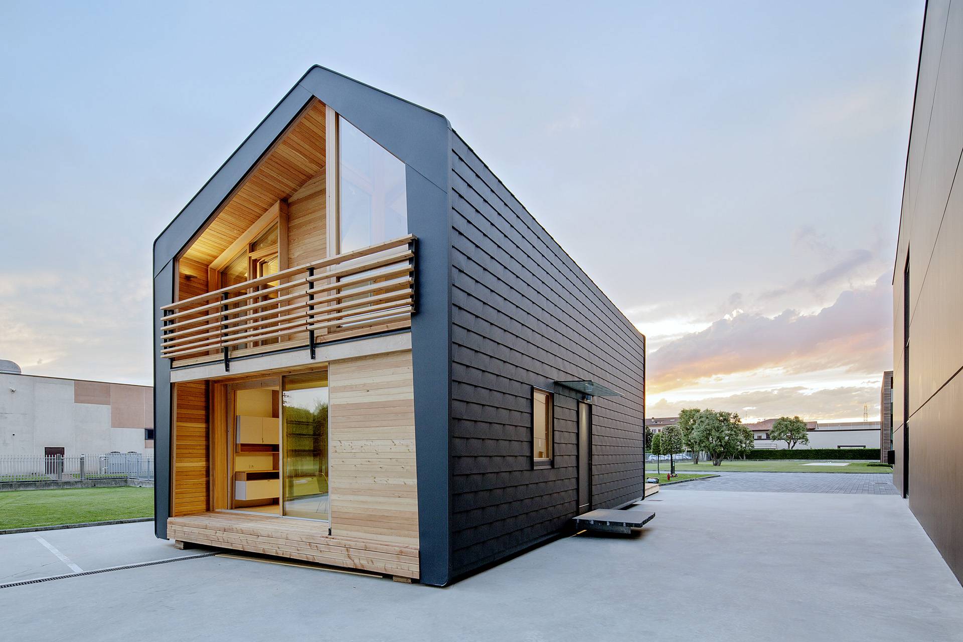 Современные деревянные дома и технология строительства
