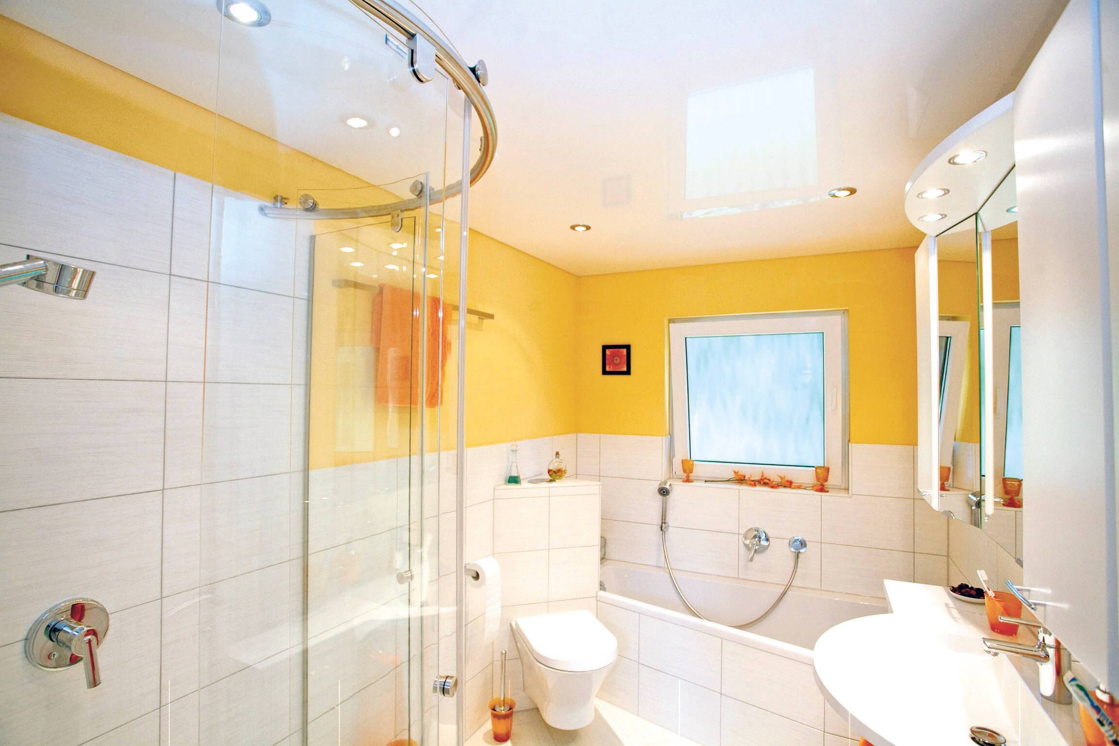 Из чего сделать потолок в ванной комнате: какой лучше выбрать материал, фото, видео