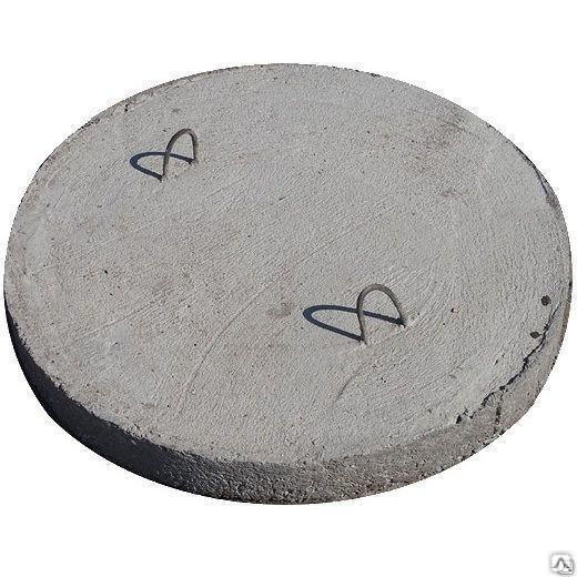 Плита перекрытия колодца и размеры усиленной бетонной с люком