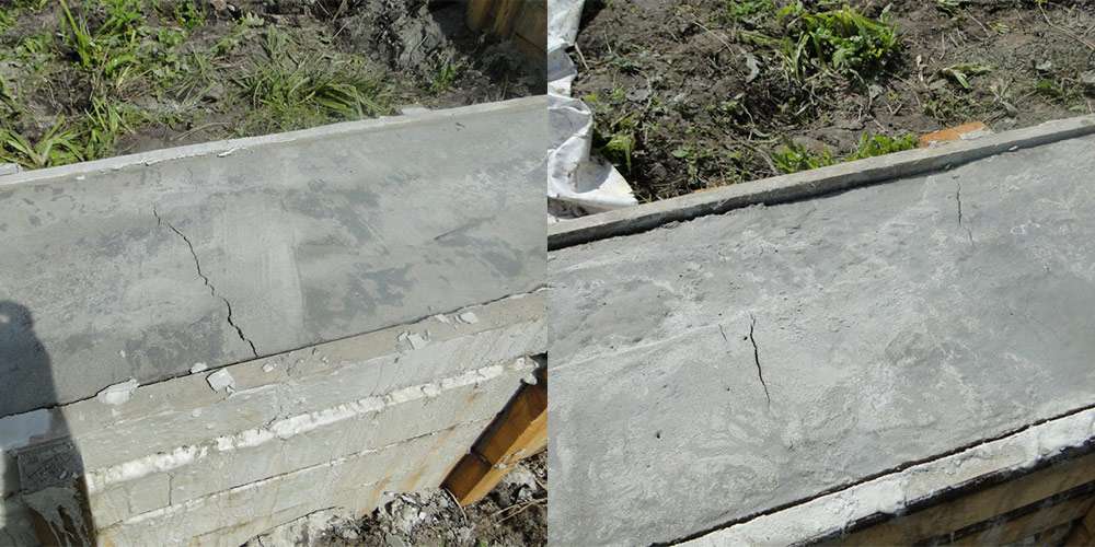 Почему трескается бетон: особенности поверхностей после заливки