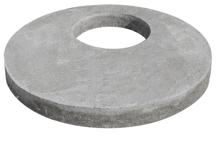 Крышка бетонная на колодец: назначение и применение
