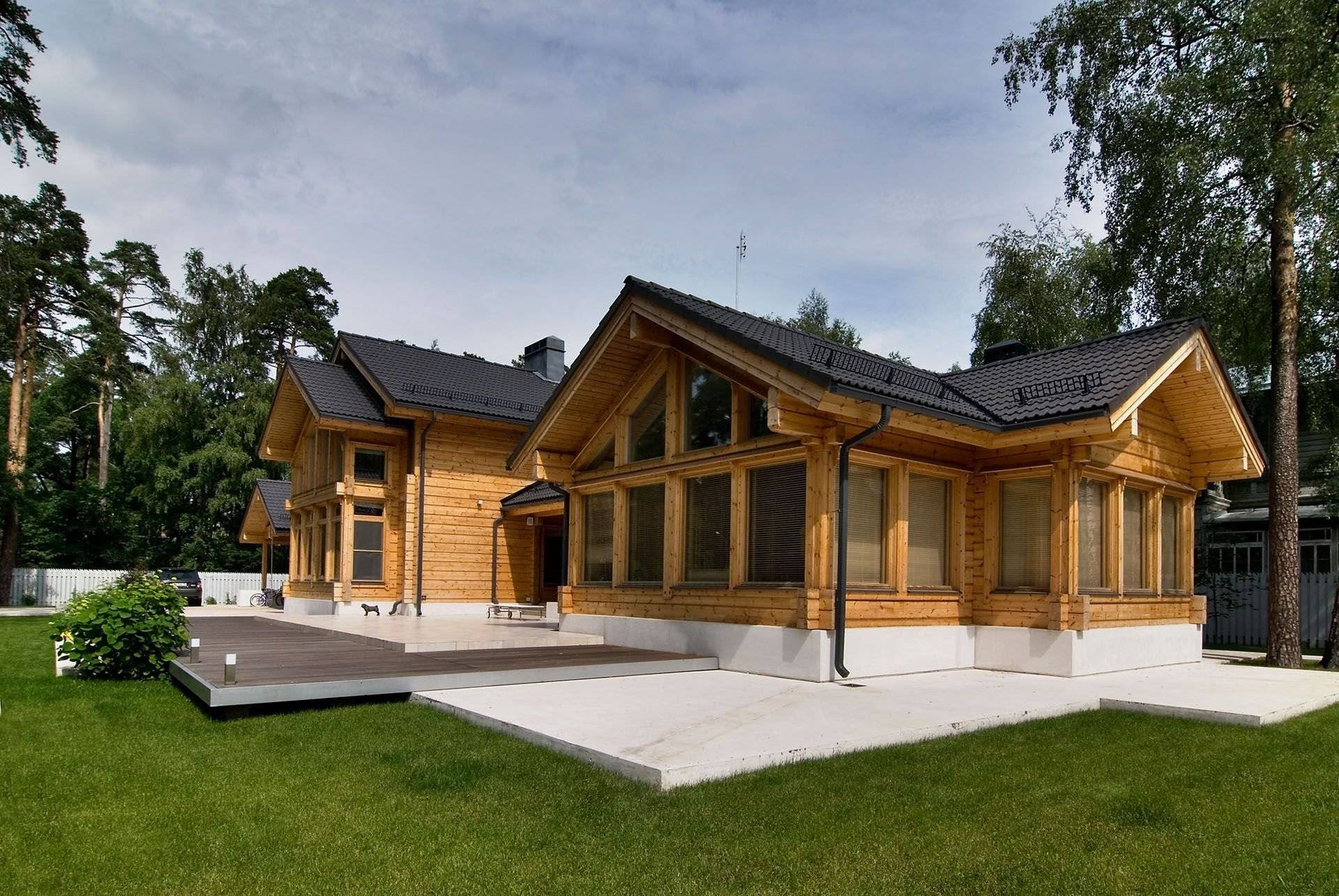 Одноэтажные финские дома из бруса с верандой. советы по выбору и строительству