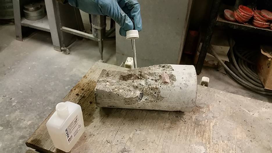 Карбонизация бетона — что это такое и как определить его глубину, а так же восстановить бетон