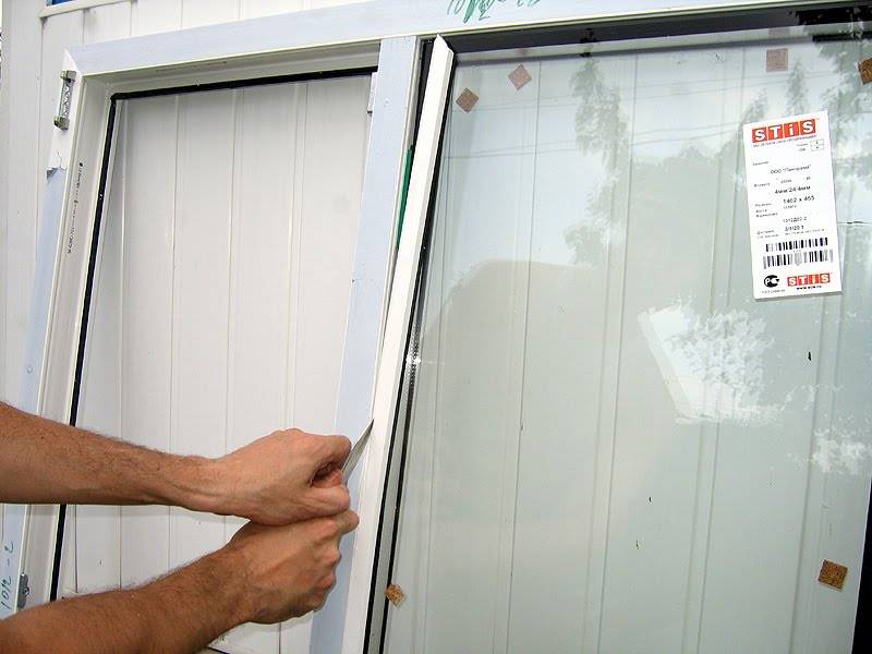 Замена стекла в пластиковом окне пошаговая инструкция
