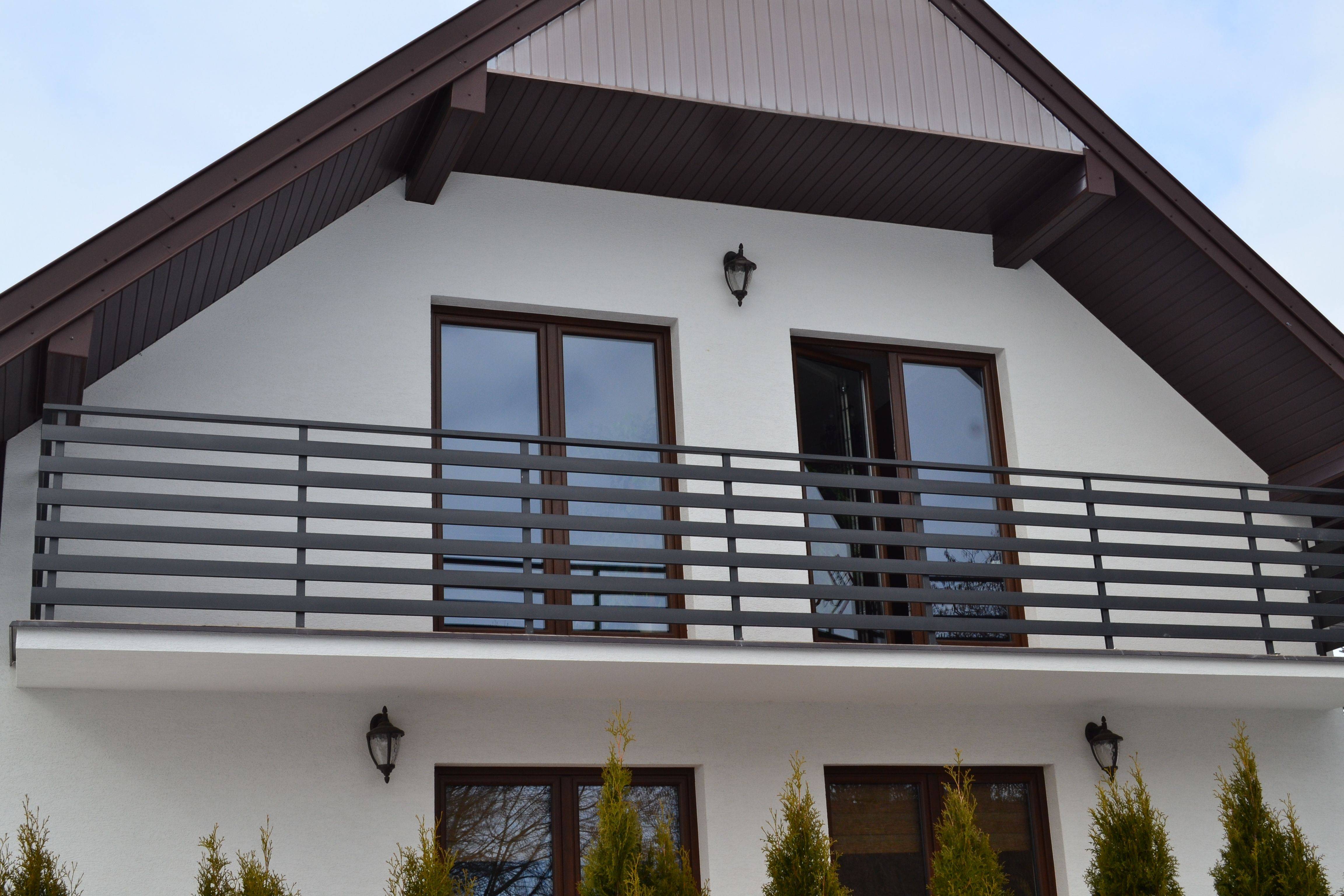 Балкон в частном доме: варианты конструкции, красивые идеи, французский балкон