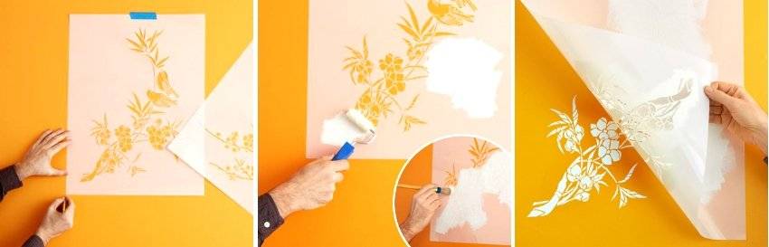 Как красить потолок фактурной краской