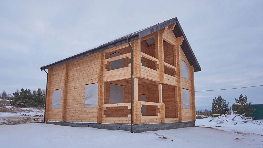 Дома из зимнего леса - правда о преимуществах зимней рубки для строительства домов
