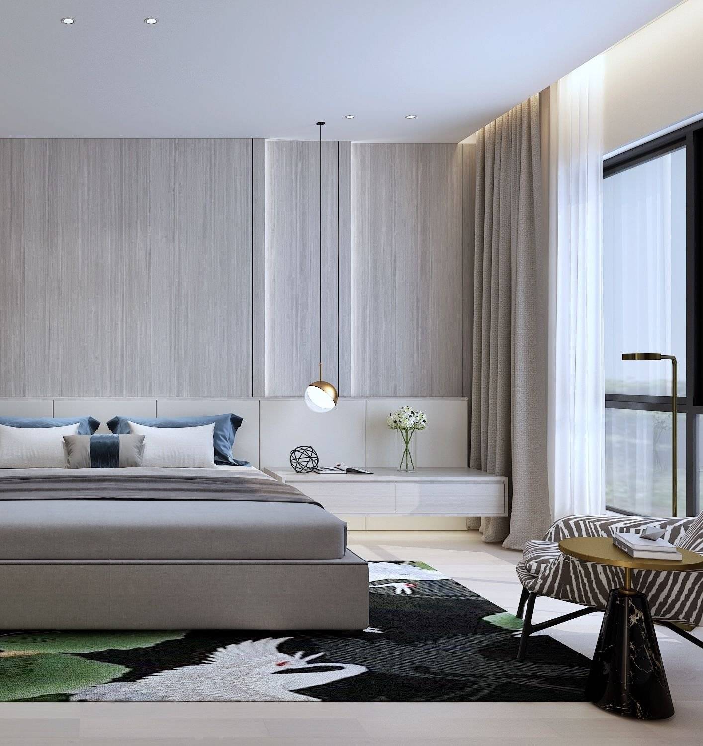 ﻿﻿Спальня в современном стиле: 110 фото идей дизайна интерьера
