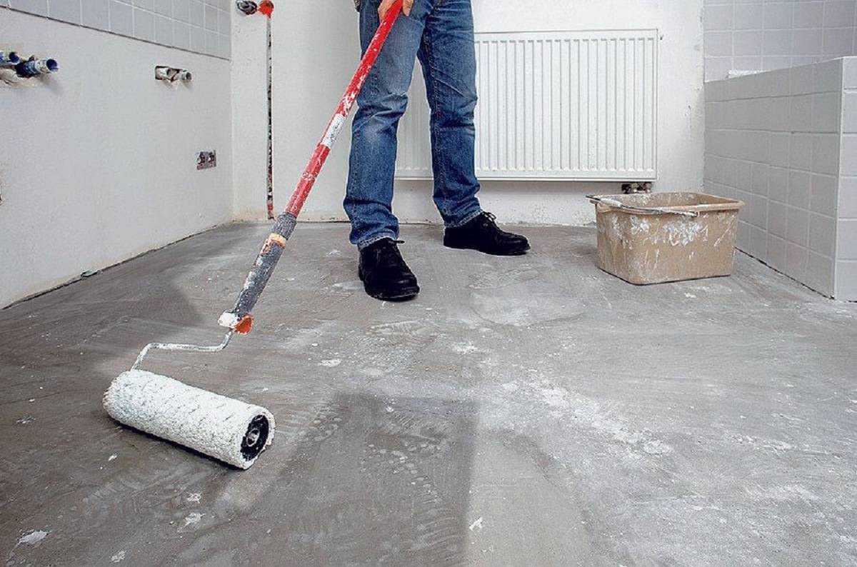 Чем лушче покрасить бетонный пол в гараже?