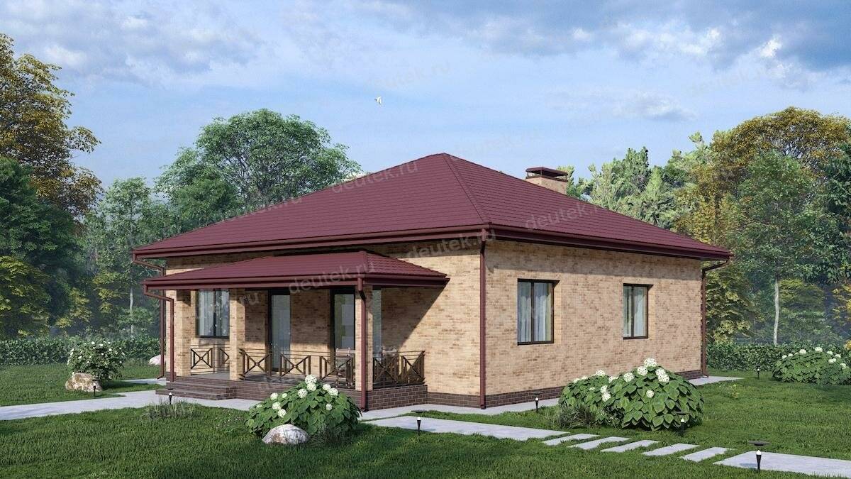 Одноэтажные дома из бруса: вариант для простой семьи
