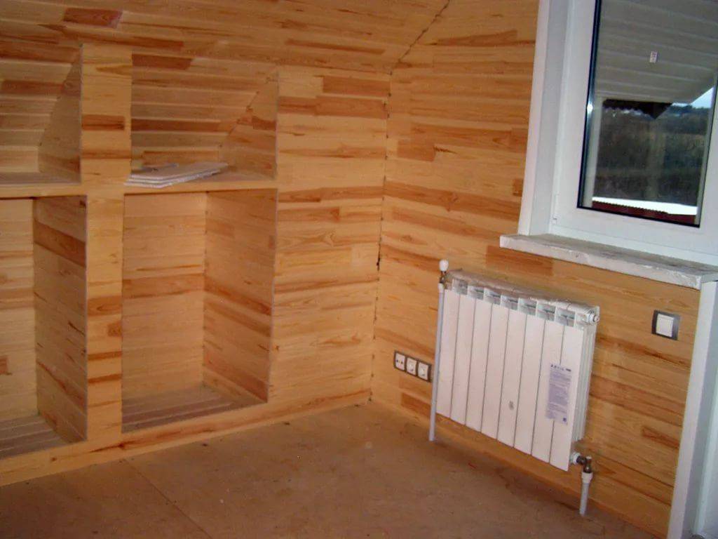 Чем лучше обшить стены внутри деревянного дома