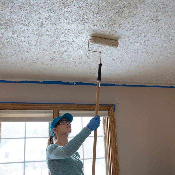 Как подготовить потолок под покраску: шпатлевка потолка к покраске своими руками, как зашпаклевать, чем лучше шпаклевать, технология шпаклевки, обработка, сетка для потолка, покраска потолка после шпа