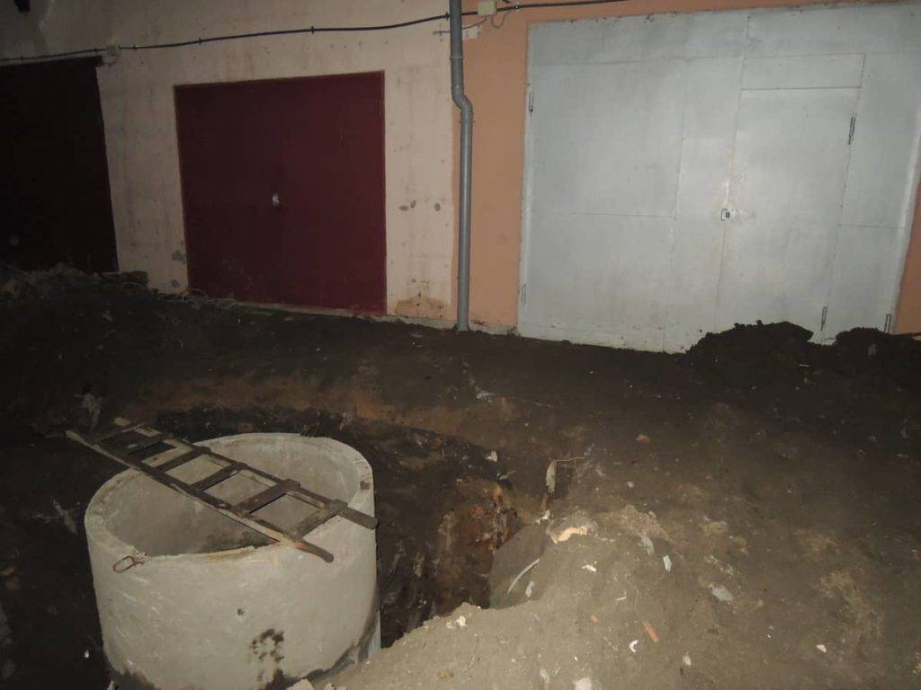 Гидроизоляция подвала гаража снаружи и изнутри от грунтовых вод своими руками