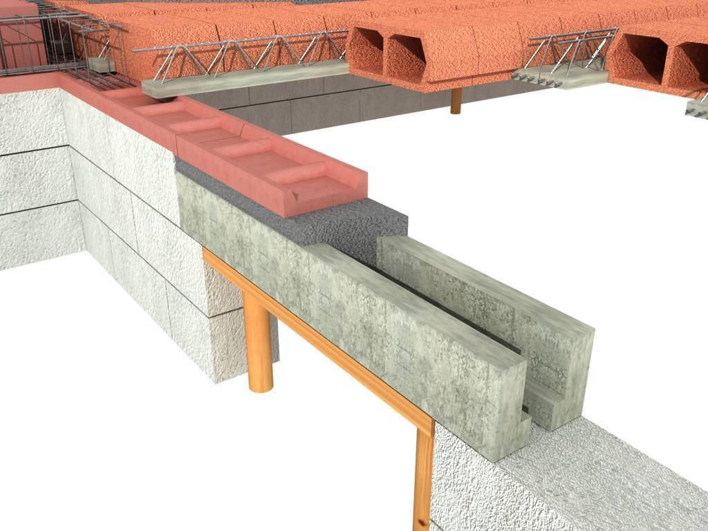 Плиты перекрытия на газобетонные блоки: укладка монолитных бетонных и прочих балок, узел опирания на стену, а также порядок монтажа и крепления конструкций