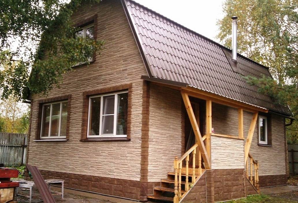 Выбор варианта отделки фасада дома стоимостью от 100 до 250 р за м2. | самострой | дзен