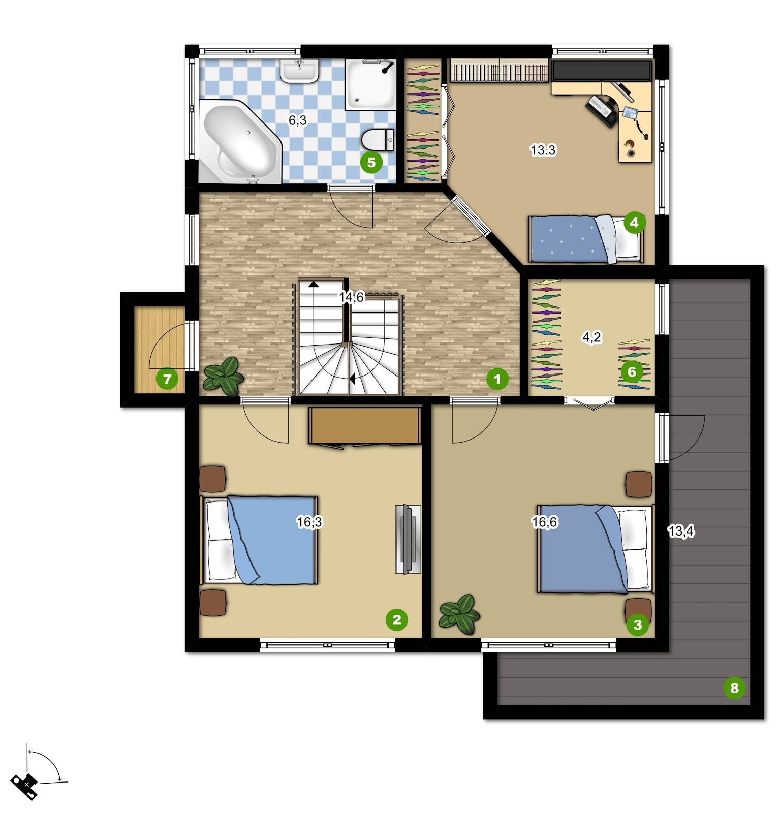 Одноэтажный дом хай-тек: стилистика, конструктив, планировка