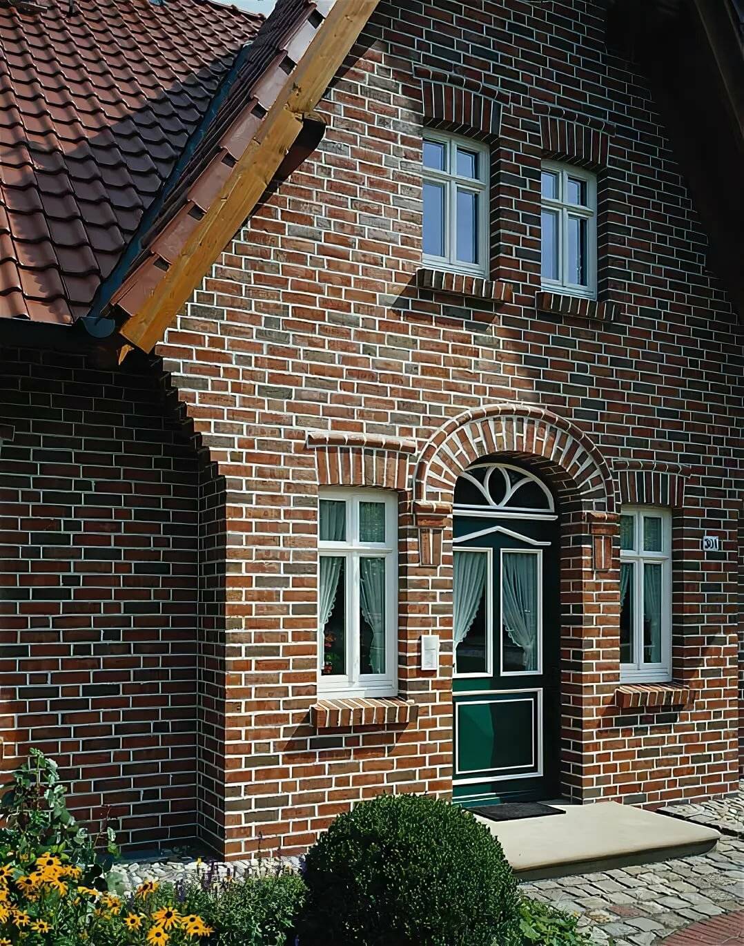 Баварская кладка кирпича фото домов