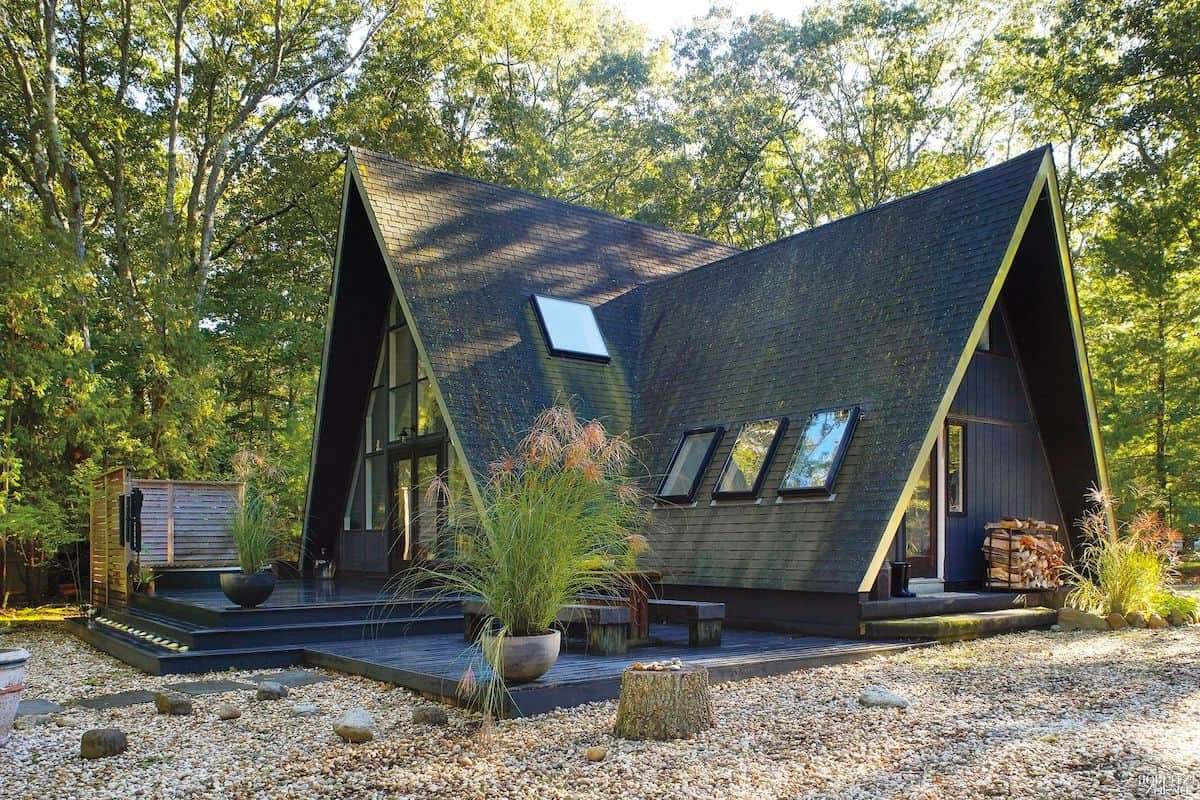 Дом шалаш: фото треугольных домов, идеи для создания проекта
