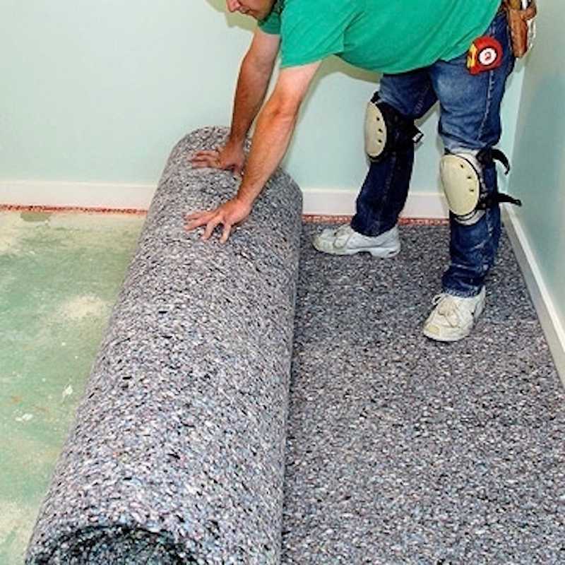 Как стелить ковролин на бетон и нужна ли подложка?