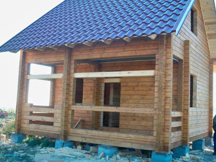 Строительство дома из профилированного бруса своими руками – пошаговая инструкция + фото-видео — sibear.ru