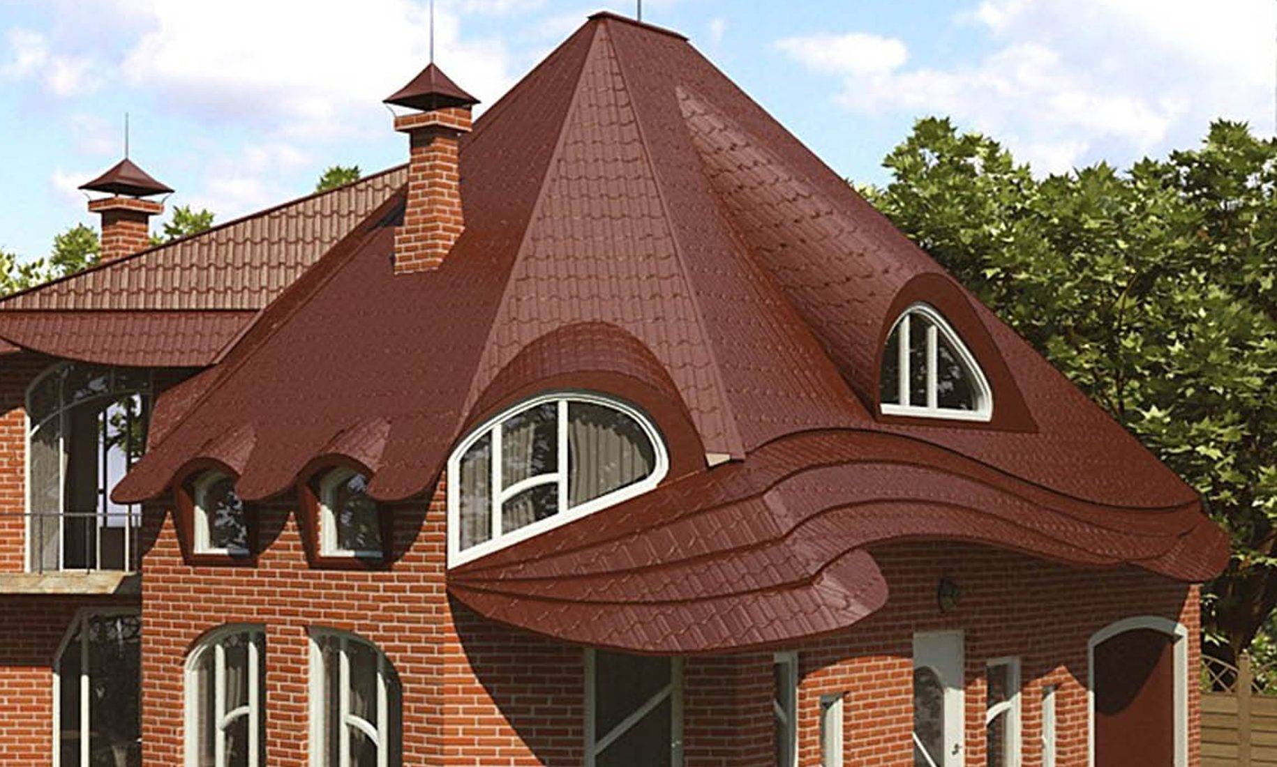Виды крыш частных домов по конструкции и геометрическим формам
