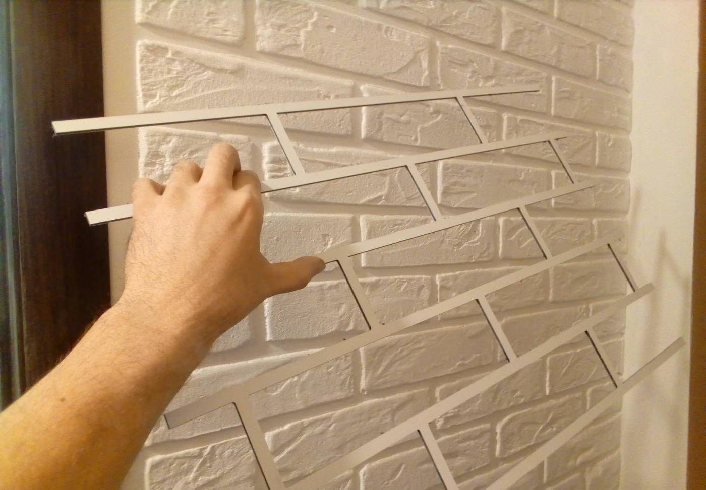 Имитация кирпичной стены своими руками: фото, видео инструкция