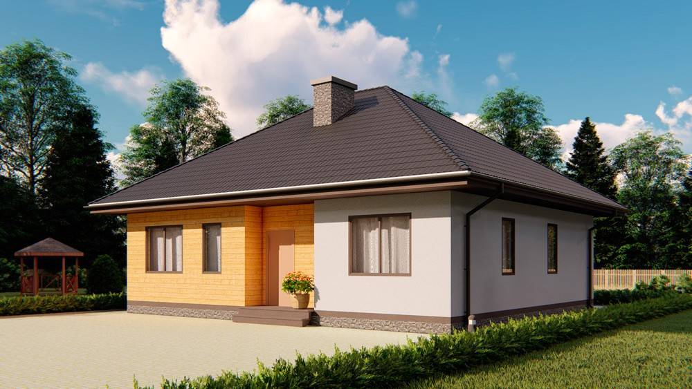 Проекты домов из газобетона до 100 кв м | гк "гранд"