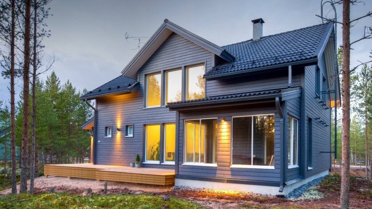 Строительство финских домов: готовые пректы