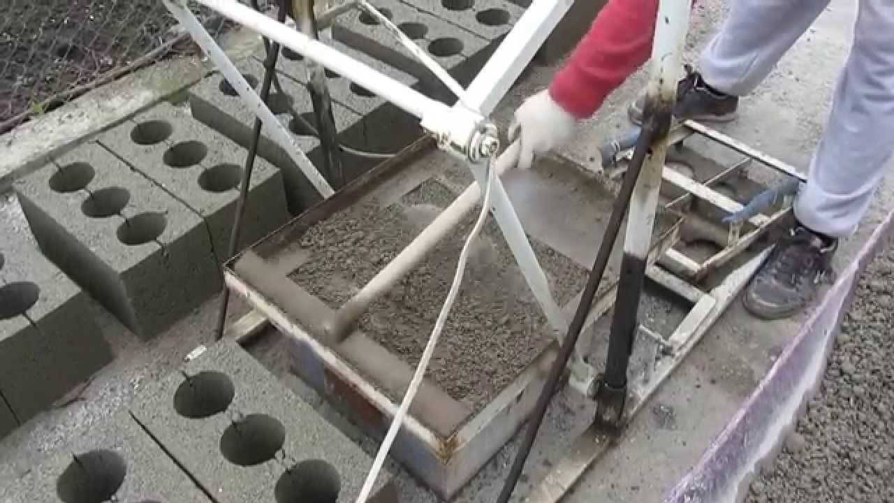 Керамзитобетонные блоки своими руками: изготовление, оборудование, пропорции (видео)