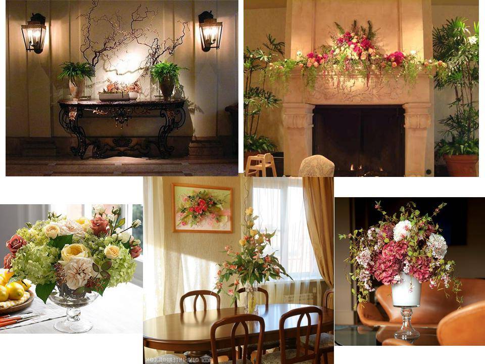 Искусственные цветы для домашнего интерьера: декор на долгие годы
