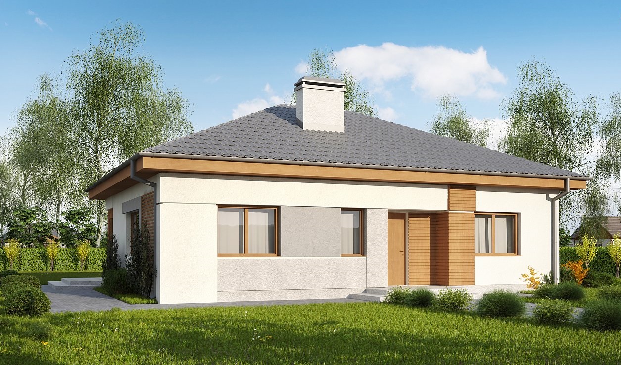 Проекты домов из газобетона до 100 кв. м: стоимость готового дома из газобетона