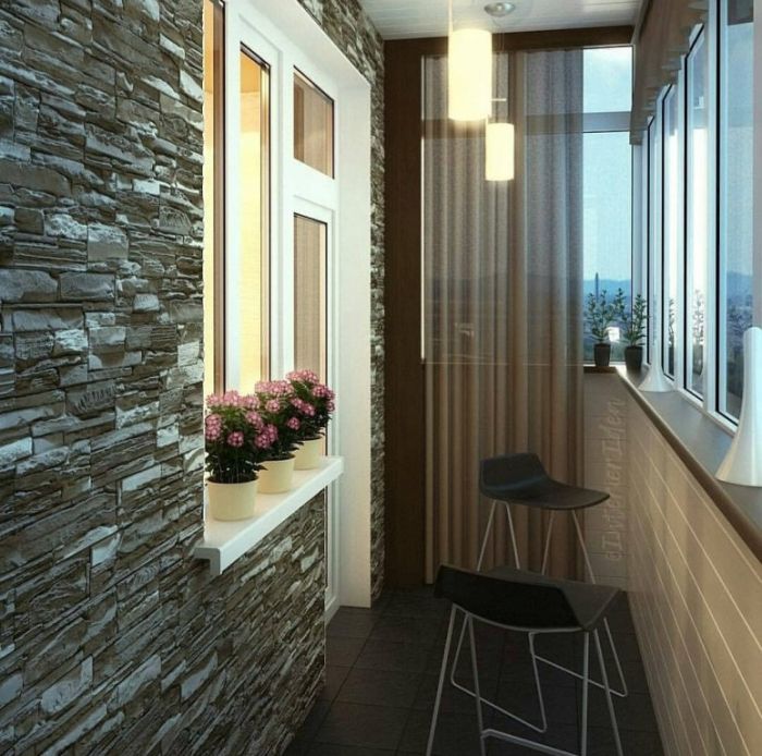 Особенности отделки холодного балкона: 10 материалов для стен и пола