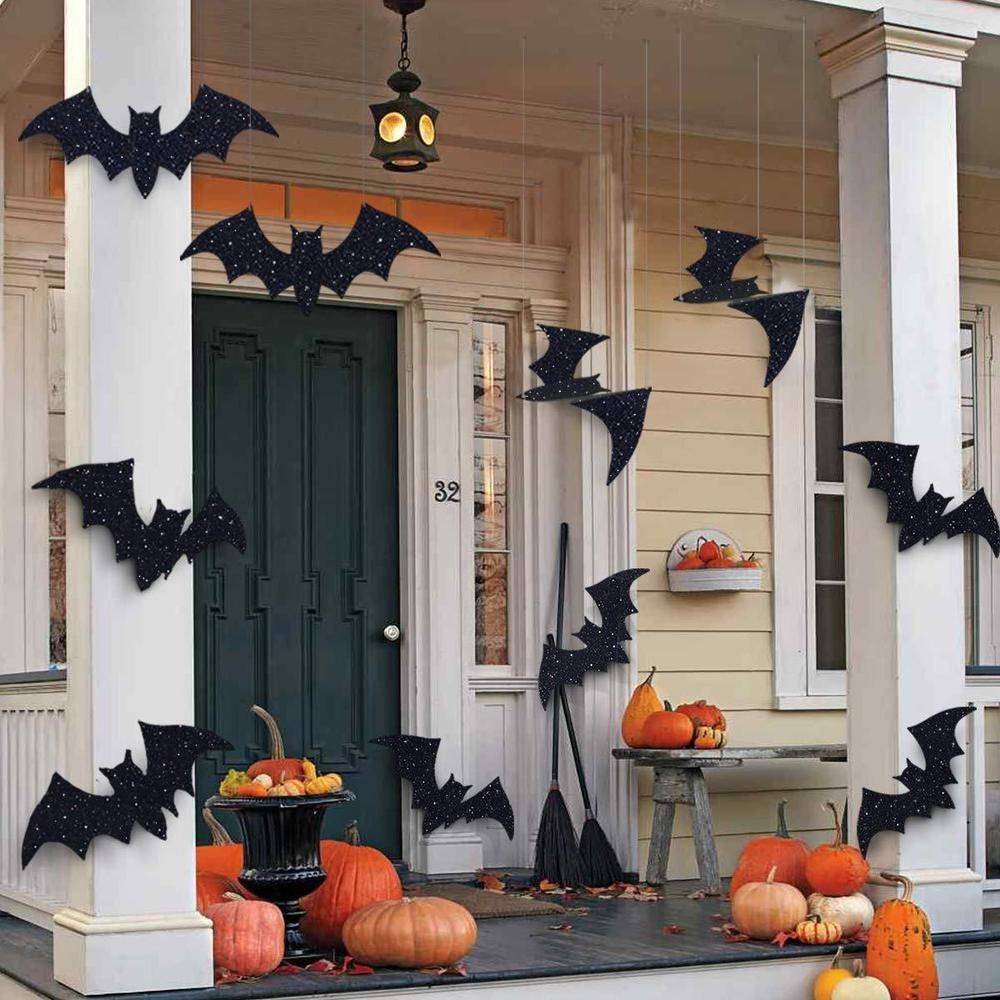 Как украсить дом на хэллоуин своими руками