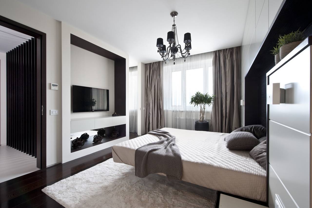 Спальня в современном стиле — 200+ фото с идеями дизайна интерьера