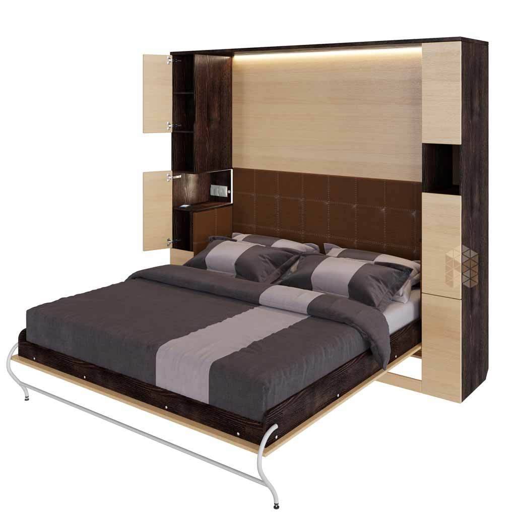 Двуспальная кровать-трансформер: популярный тренд для квартир