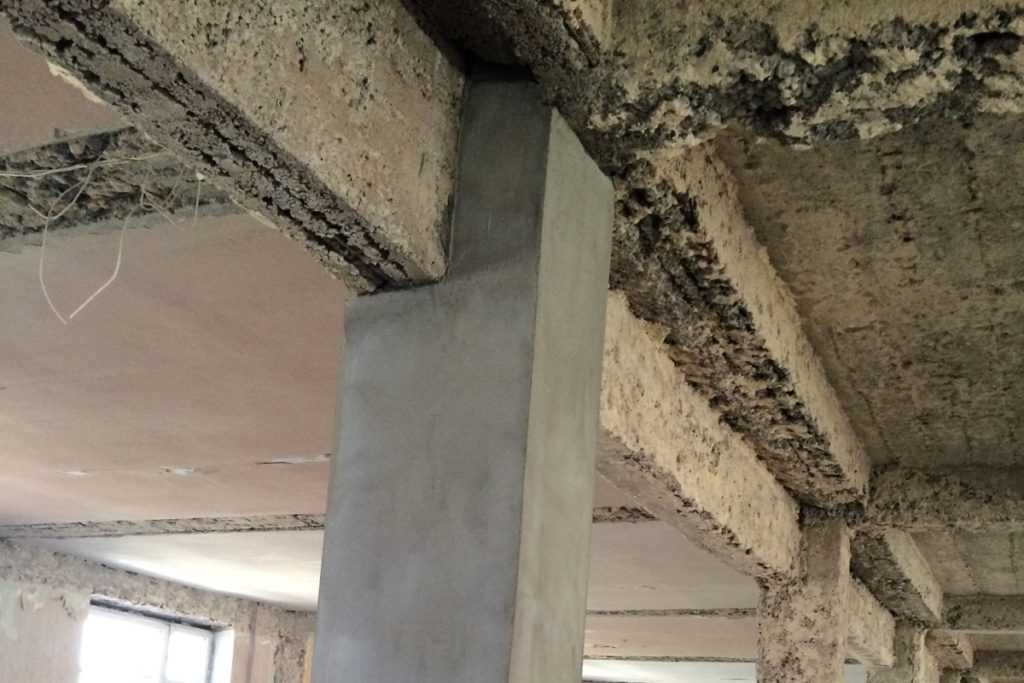 Ремонт бетонных конструкций и изделий