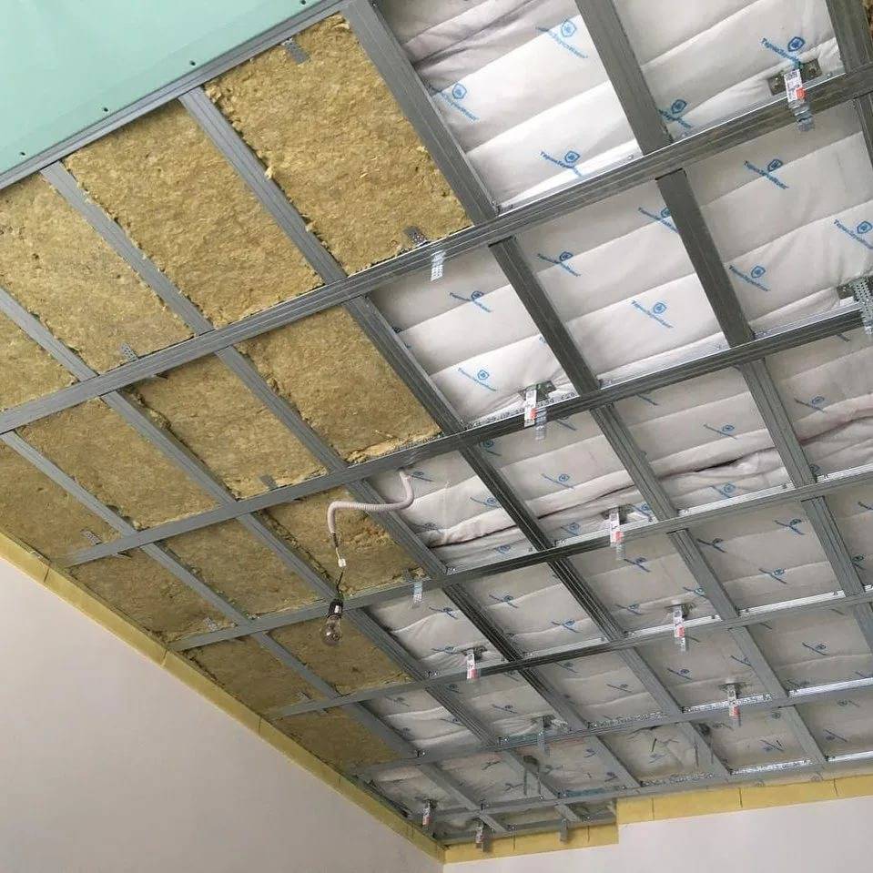 Звукоизоляция потолка в квартире под натяжной потолок: выбор материала для звукоизоляции под натяжной потолок