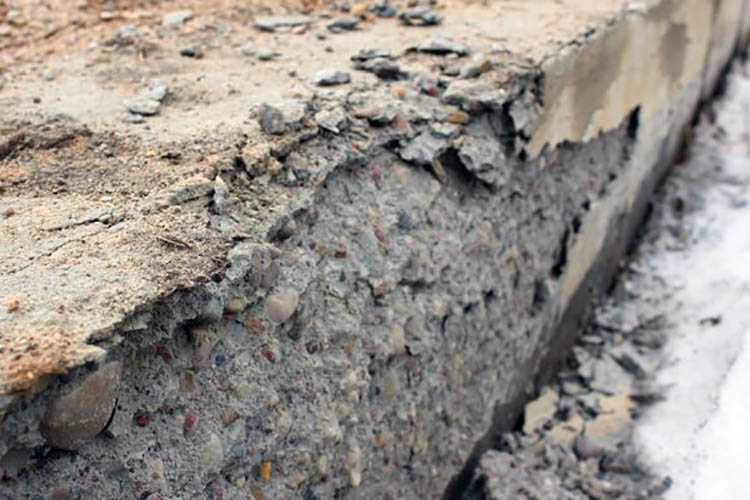 Виды и причины разрушения бетона. реставрация бетона