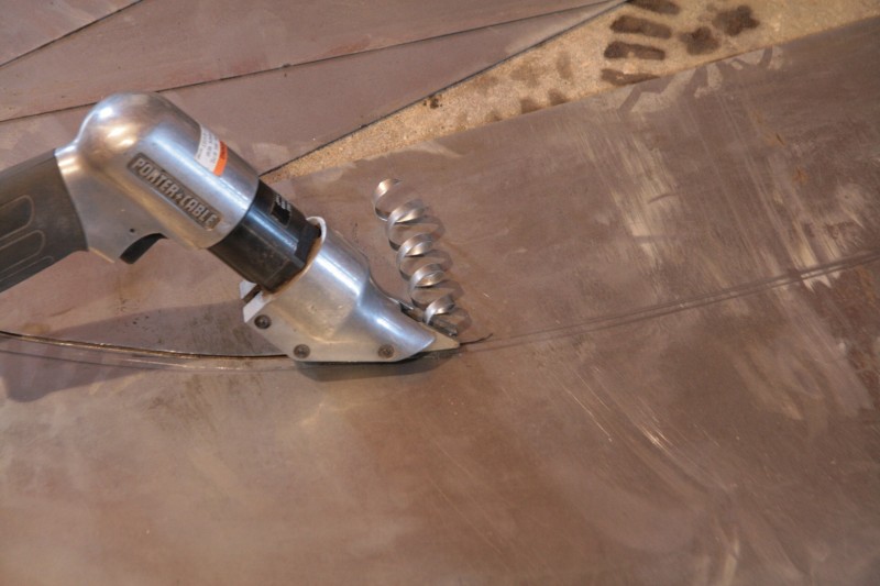 Конструкция ножниц по металлу