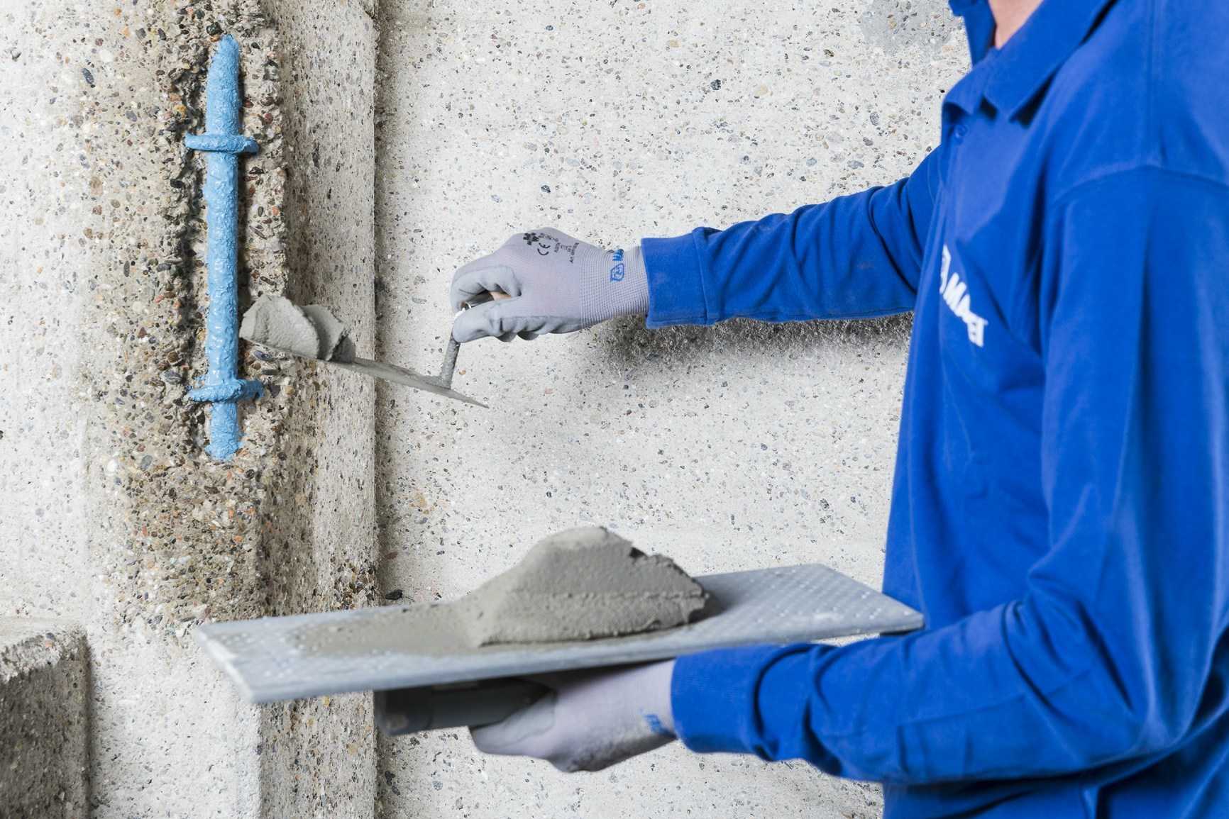 Как правильно сделать ремонт бетона и бетонных поверхностей, восстановление конструкций и их защита