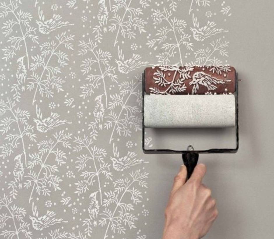 Декоративная покраска потолка рельефная фактурной краской и ремонт своими руками