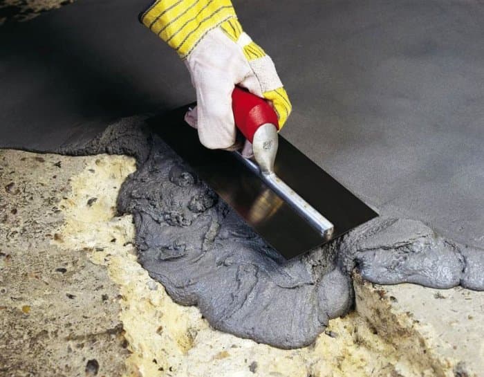 Ремонт бетона: устранение трещин, сколов. капремонт