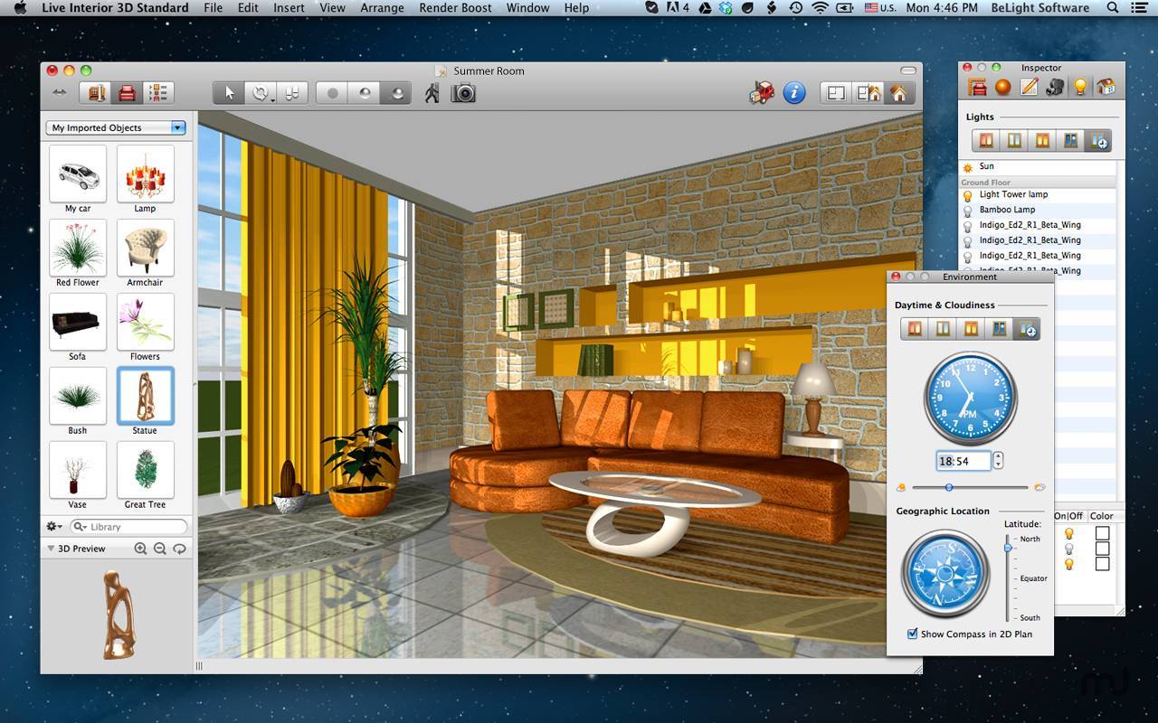 Бесплатный онлайн сервис для дизайна интерьера в 3d - roomtodo