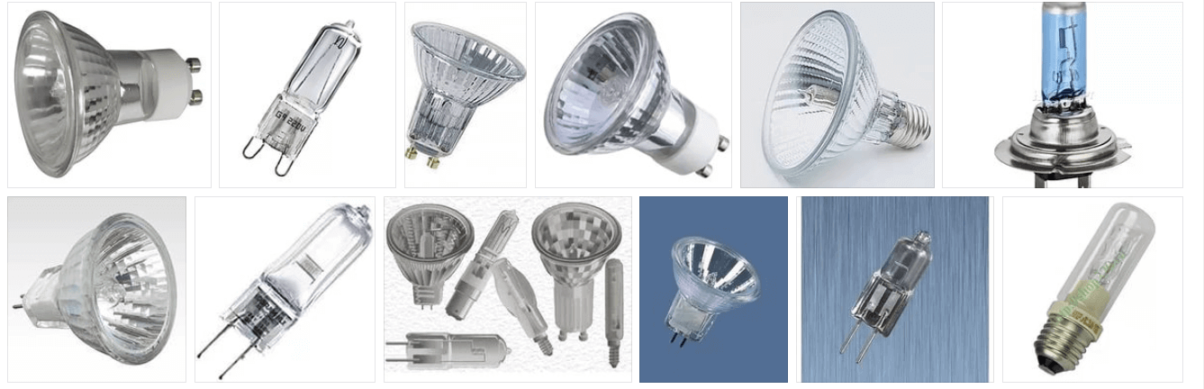 Галогенные лампы и люстры: виды, свойства, характеристики